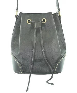 Gucci Shoulder Bag Black All over pattern